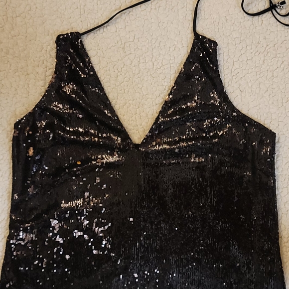 ***Sold*** Free People Double Take Sequin Mini Dress - Picture 9 of 15